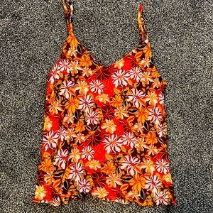 Women’s size small Willow Root spaghetti strap blouse